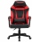 Кресло компьютерное CROMEX "Start GM-105", две подушки, экокожа, черное/красное, 532957