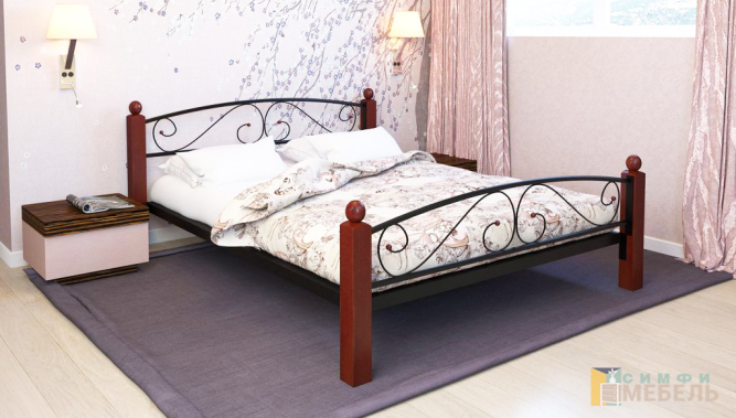 Металлическая кровать Вероника LuxPlus