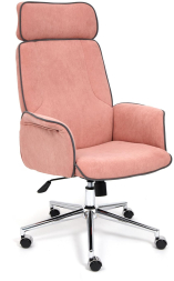 Кресло CHARM флок , розовый, 137