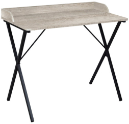 Стол на металлокаркасе BRABIX "LOFT CD-008", 900х500х780 мм, цвет дуб антик, 641864