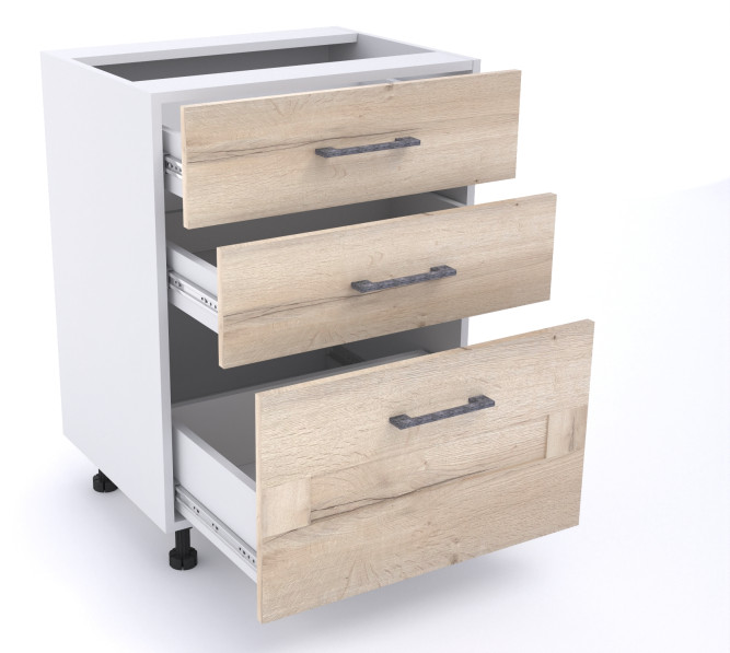 Стол Дублин СЯ-60 с ящиками без столешницы