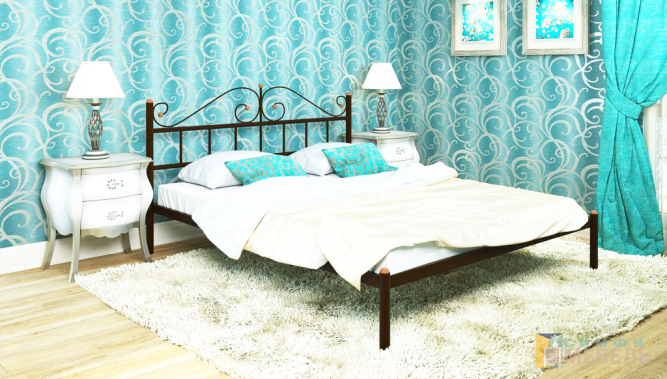 Металлическая кровать Диана