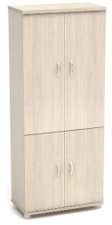 Шкаф высокий закрытый (4 двери) К5 Модерн (М46+М52*2+М53*2+М45)