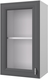 Шкаф навесной 400 мм (витрина) Ева