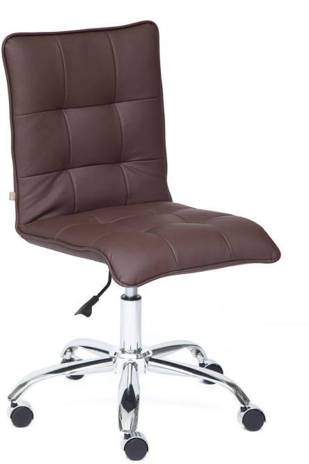 Кресло ZERO кож/зам, коричневый, 36-36