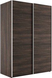 Шкаф-купе Эста 2-х дверный (ЛДСП) Венге Мали