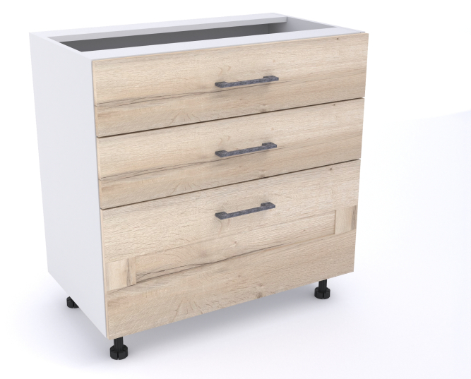 Стол Дублин СЯ-80 с ящиками без столешницы