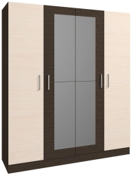 Шкаф 4-х дв. Леси