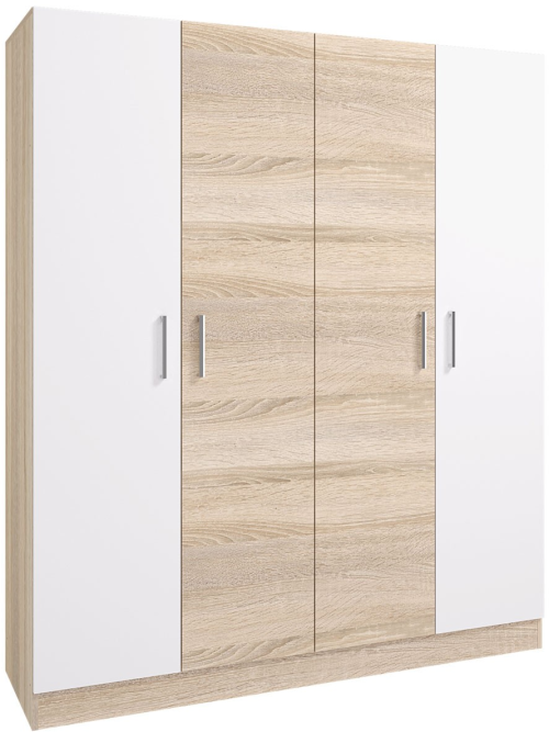 Шкаф 4-х дв. Леси