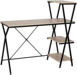 Стол на металлокаркасе BRABIX LOFT CD-004 3 полки