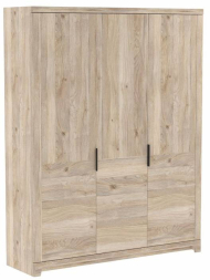 Шкаф 3-х дверный широкий глухой Юта