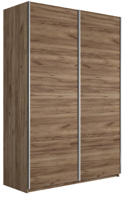 Шкаф-купе Прайм 2-х дверный (ЛДСП) Крафт табачный