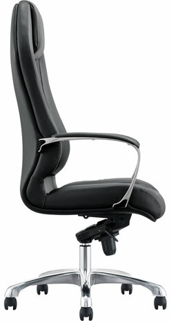 Кресло BRABIX PREMIUM Aurus EX-705, мультиблок, алюминий, экокожа, черное, 532928