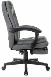 Кресло офисное CH-868MSG-F, синхромеханизм, подставка для ног, ткань, серое, 1998751