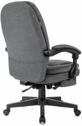 Кресло офисное CH-868MSG-F, синхромеханизм, подставка для ног, ткань, серое, 1998751