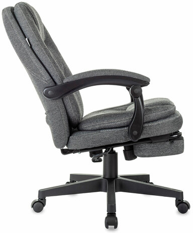 Кресло офисное CH-868MSG-F, синхромеханизм, подставка для ног, ткань, серое, 1998751