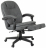 Кресло офисное CH-868MSG-F, синхромеханизм, подставка для ног, ткань, серое, 1998751