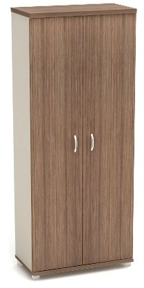 Шкаф высокий закрытый (2 двери) К6 Модерн (М46+М51*2+М45)