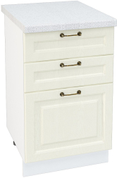 Шкаф нижний 3 ящика Кухня Ницца ШН3Я 500