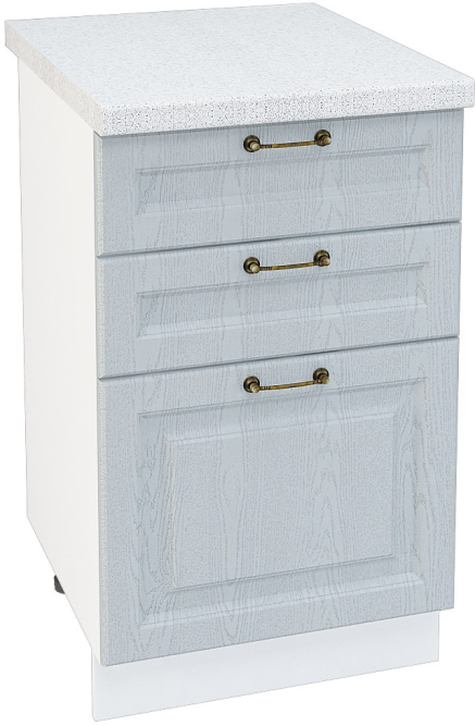 Шкаф нижний 3 ящика Кухня Ницца ШН3Я 500