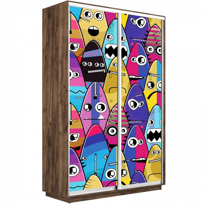 Шкаф-купе Экспресс 2-х дверный (Фото №1009)