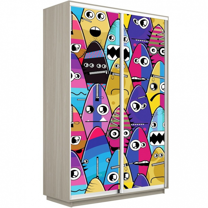 Шкаф-купе Экспресс 2-х дверный (Фото №1009)