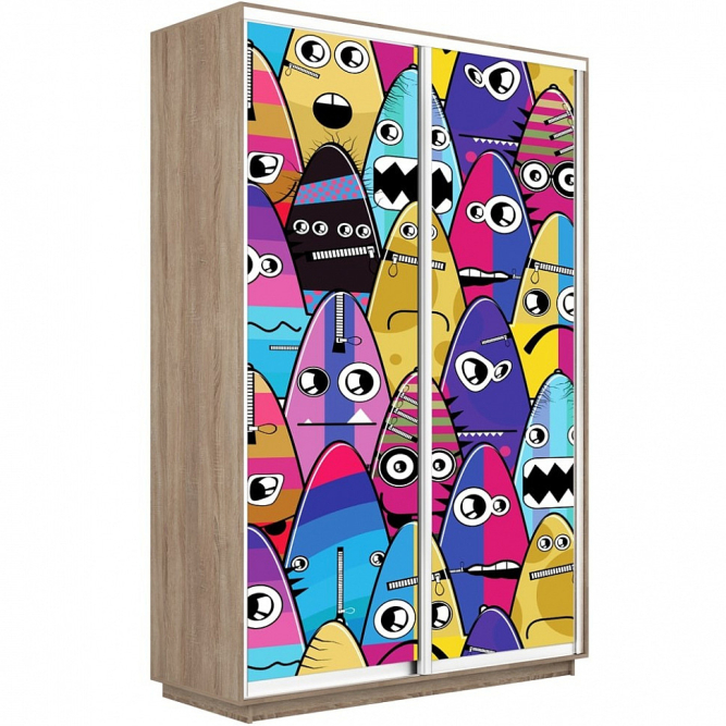 Шкаф-купе Экспресс 2-х дверный (Фото №1009)