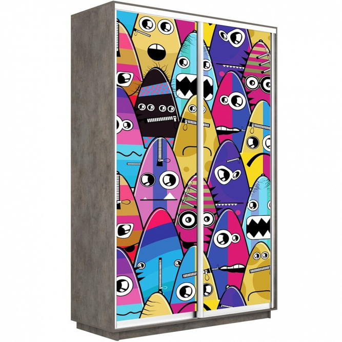 Шкаф-купе Экспресс 2-х дверный (Фото №1009)