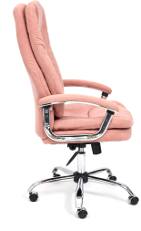 Кресло SOFTY LUX флок , розовый, 137