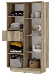 Шкаф со стеклом ШК 02 Даллас