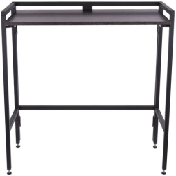 Стол BRABIX "Smart CD-009", 800х455х795 мм, ЛОФТ, складной, металл/ЛДСП ясень, каркас черный, 641875