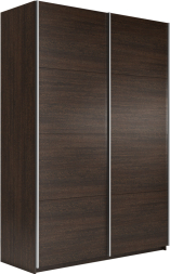 Шкаф-купе Прайм 2-х дверный (ЛДСП) Венге