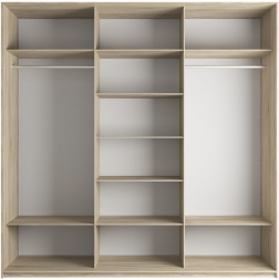 Шкаф-купе Эста 3-х дверный (ЛДСП) Дуб Бардолино