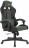 Кресло компьютерное BRABIX "Striker GM-121", синхромеханизм, 2 подушки, экокожа/велюр, черное/серое, 532961