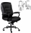 Кресло офисное "Ровер" CH-708, усиленное, НАГРУЗКА до 150 кг, экокожа, черное