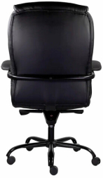 Кресло офисное "Ровер" CH-708, усиленное, НАГРУЗКА до 150 кг, экокожа, черное
