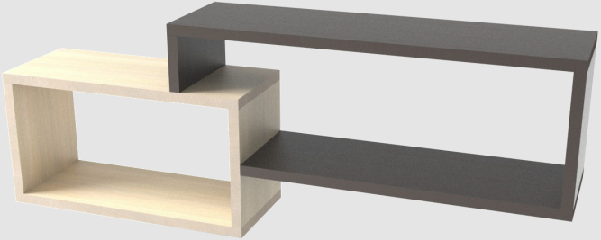 Полка подвесная тип 2