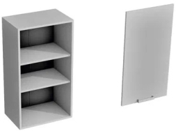 Верхний шкаф В-600 (1ств) Лаванда