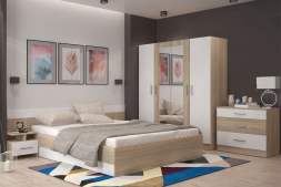 Спальный гарнитур Леси комплект 2