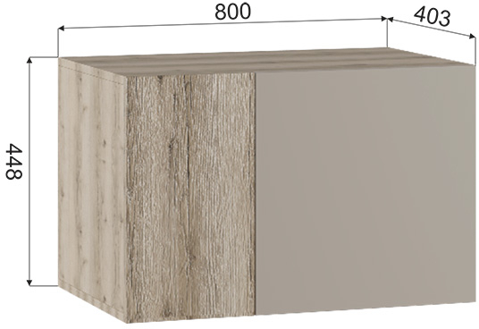 Антресоль угловая 3-1 Заря