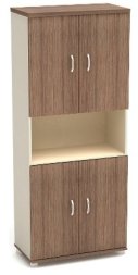 Шкаф высокий 1 откр. Полка К7 Модерн (М46+М53*4+М45)