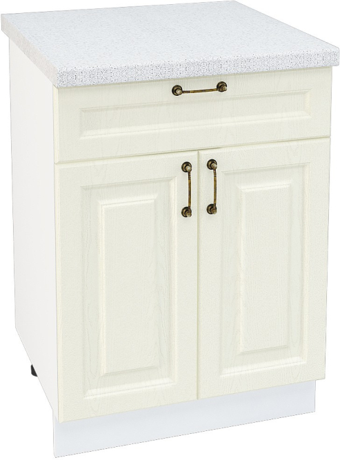 Шкаф нижний 1 ящик с 2 створками Кухня Ницца ШН1Я 600