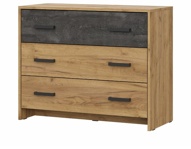 Комод 3 ящика МСП 1