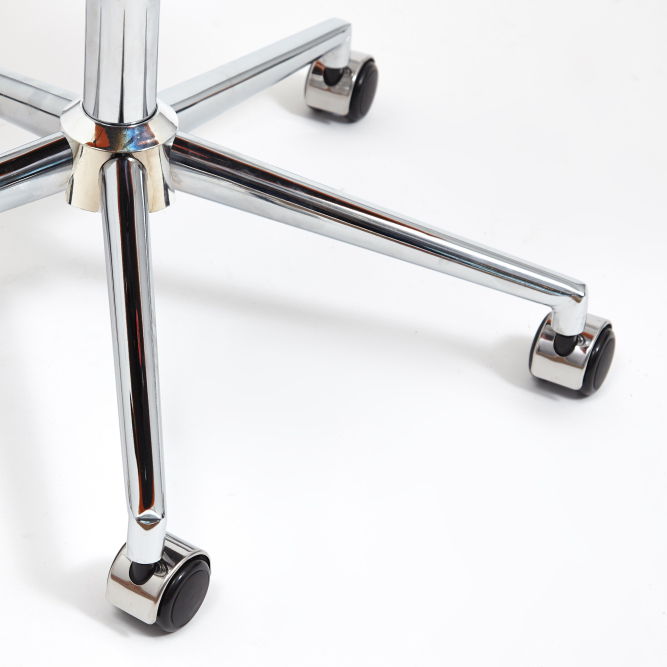 Кресло MODENA хром флок , оранжевый, 18