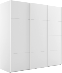 Шкаф-купе Эста 3-х дверный (ЛДСП) Белый снег