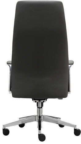 Кресло BRABIX PREMIUM Adept EX-752, синхромеханизм, алюминий, экокожа, черное, 532930