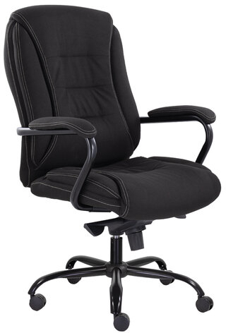 Кресло офисное "Ровер" CH-708, усиленное, НАГРУЗКА до 150 кг, ткань, черное