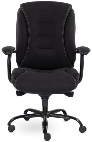 Кресло офисное "Ровер" CH-708, усиленное, НАГРУЗКА до 150 кг, ткань, черное