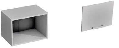 Верхний шкаф ВГ-500 (горизонт.) Лотос