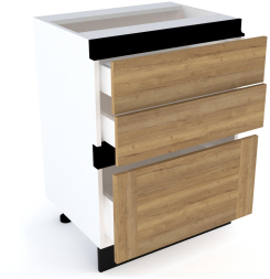 Стол Сити СЯ-60 с ящиками (600*450*820) без столешницы